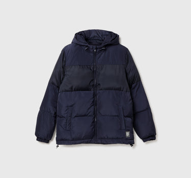 Regular Fit Hooded Solid Jacket