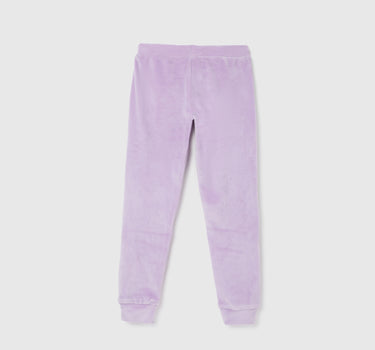 Girl's Solid Regular Fit Joggers