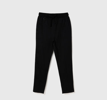 Solid Tapered Trousers