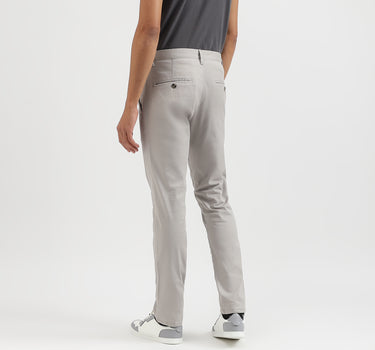 Solid Slim Fit Trousers