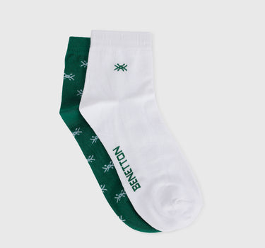 Pack of 2 Printed & Branded Socks