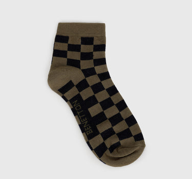 Checked Socks