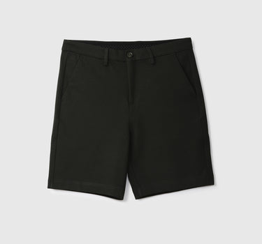 Black Slim Fit Shorts