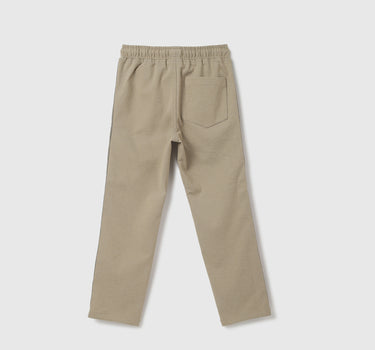 Boys Textured Regular Fit Trousers