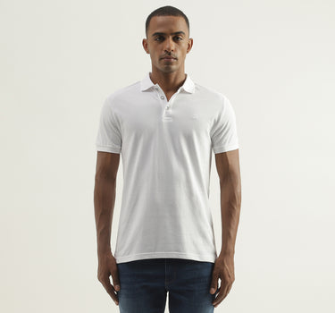 Mens Short Sleeve Solid Polo T-Shirt