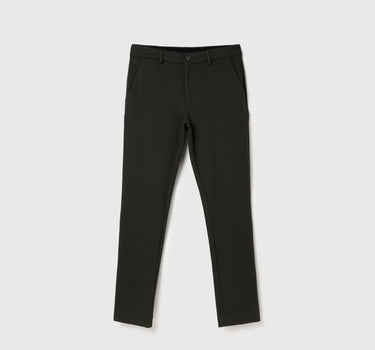 Solid Slim Fit Trousers