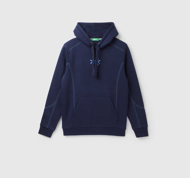 Regular Fit Hooded Neck Printed Hoodie