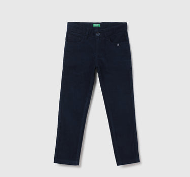 Boys Solid Slim Fit Jeans