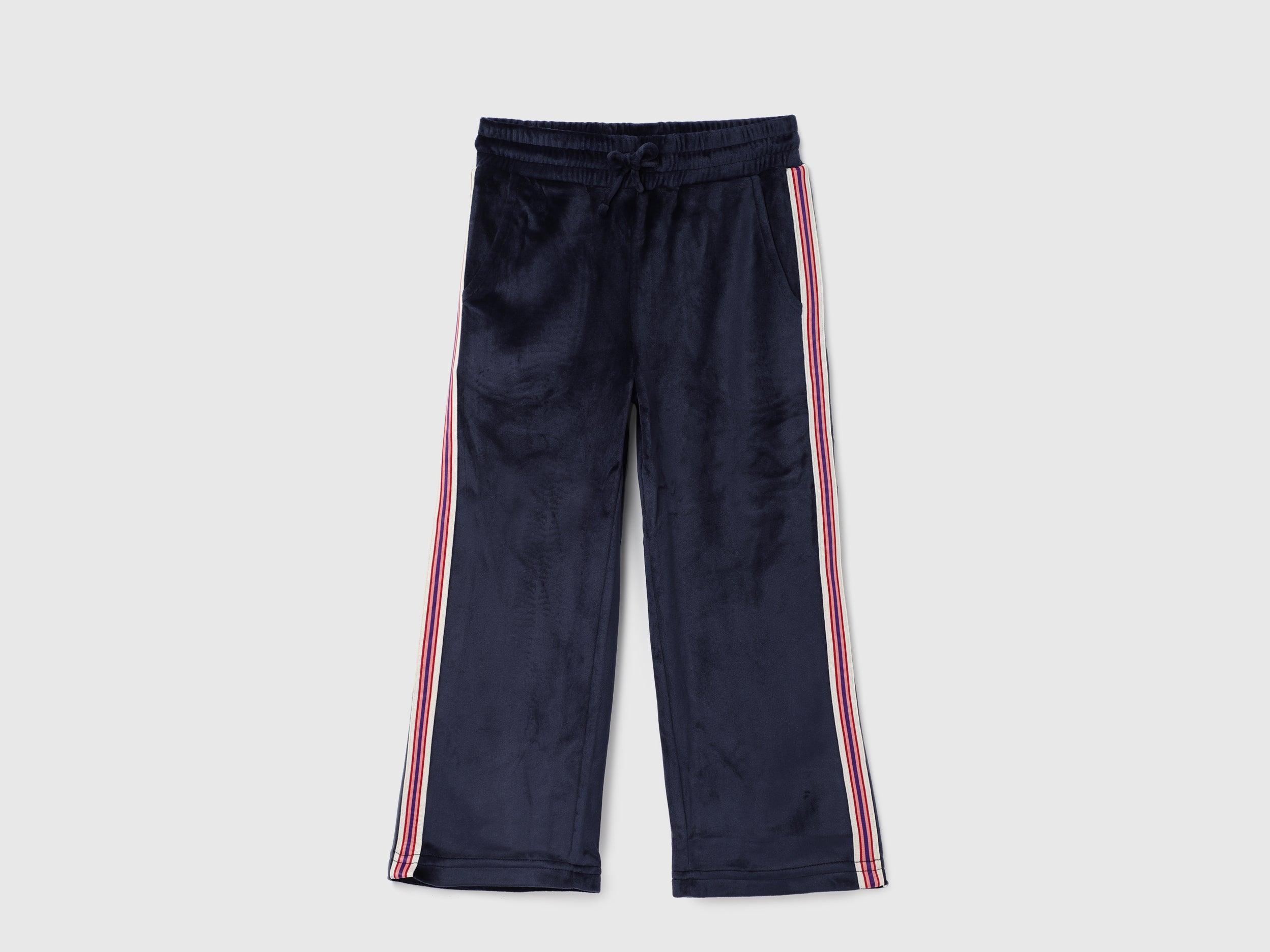 Regular Fit Solid Girl's Trousers