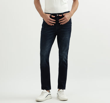 Men Solid Low Crotch Jeans