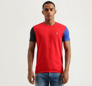 Men's Regular Fit Round Neck Printed Tshirts