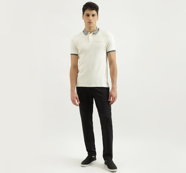 Jacquard Polo Collar Shirt