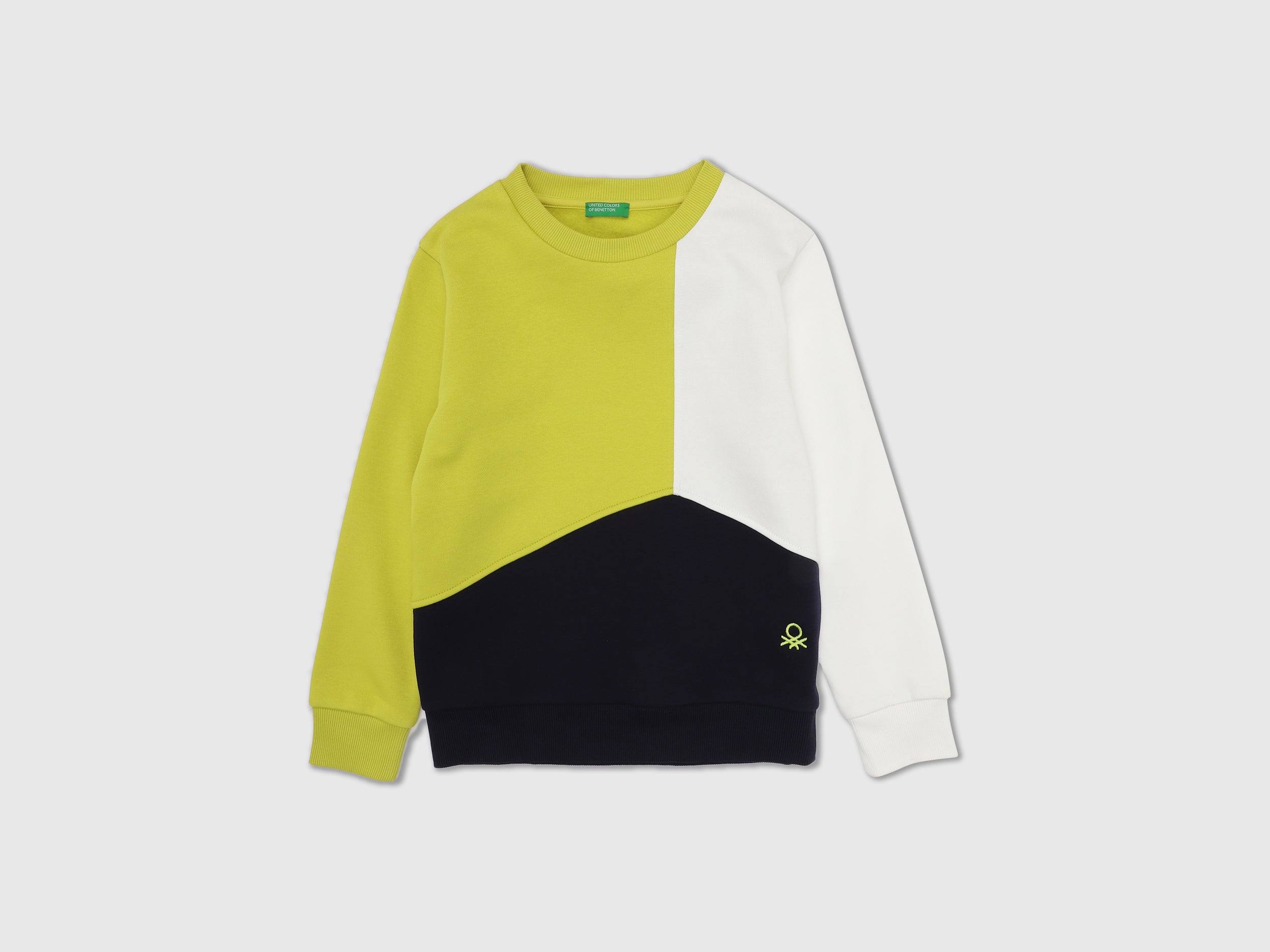 Boys Long Sleeve Colourblocked Sweatshirt