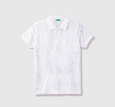 Cotton Printed Polo Neck Boys T-shirts