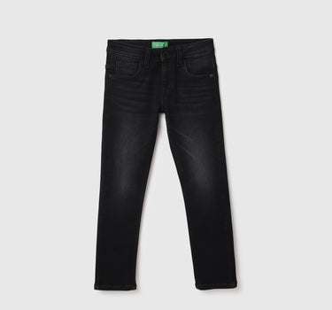 Solid Slim Fit Jeans