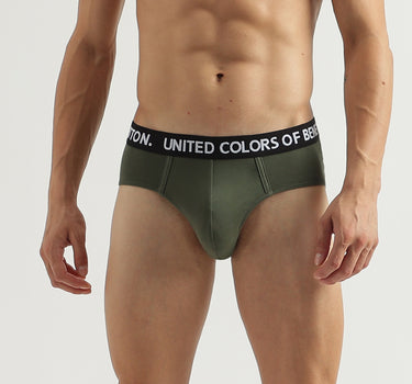 Pack of 2 Solid Colour Low Rise Briefs