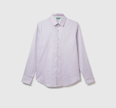 Cotton Solid Spread Collar Mens Shirts