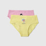 Pack of 2 Little Girl Print Low Rise Briefs