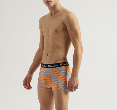 Pack of 2 Striped Low Rise Boxer Briefs