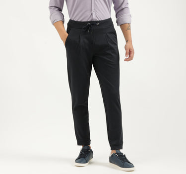 Solid Slim Fit Trousers