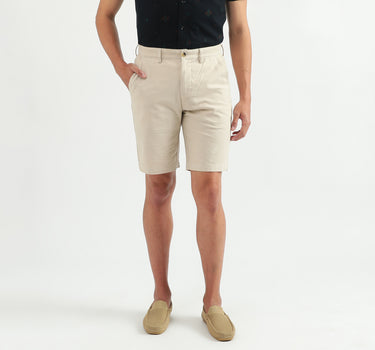 Men Solid Slim Fit Shorts