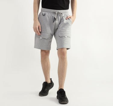 Men Solid Regular Fit Shorts