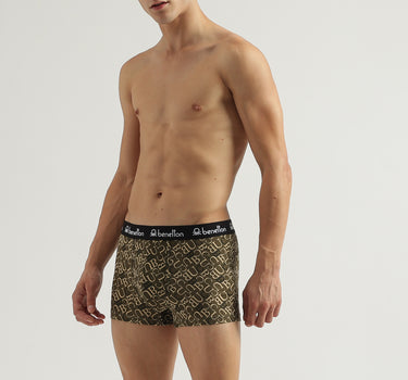 Pack of 2 Typographic Print Low Rise Boxer Briefs