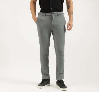 Houndstooth Slim Fit Trousers