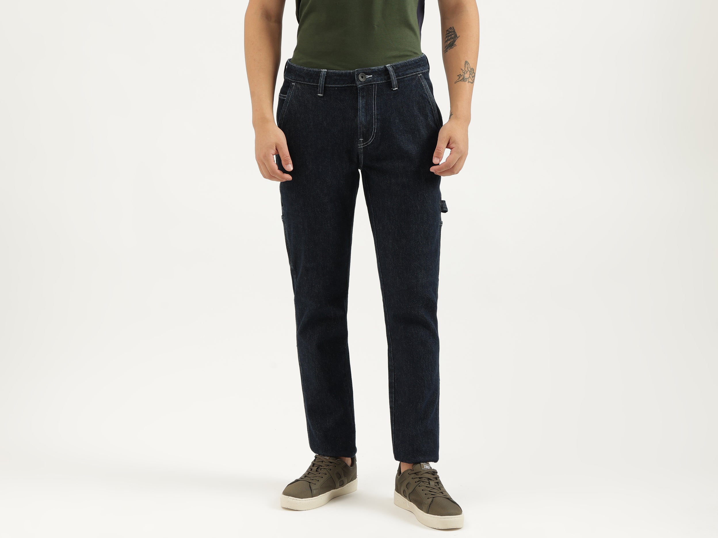 Solid Slim Fit Jeans