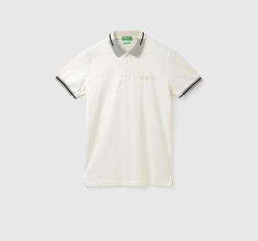 Jacquard Polo Collar Shirt