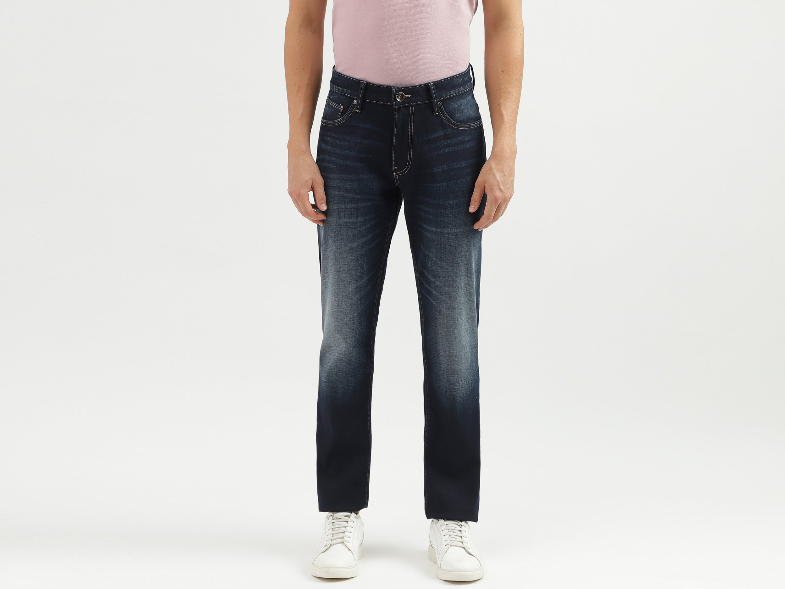 Skinny Fit Solid Men's Jeans