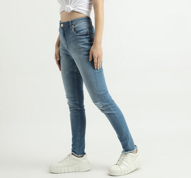 Women Solid Skinny Fit Jeans