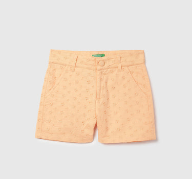 Embroidered Regular Fit Shorts