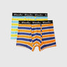 Pack of 2 Striped Low Rise Boxer Briefs