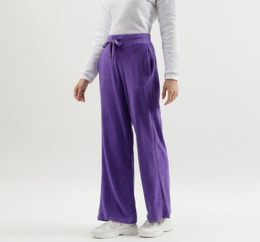 Solid Coloured Wide Leg Joggers