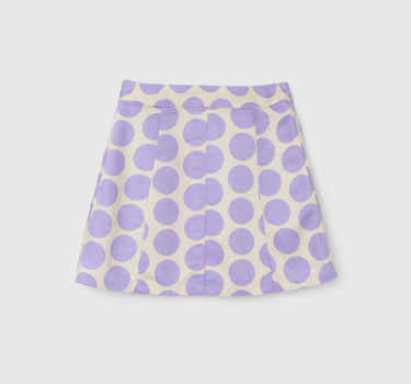 Girl's Polka Dot Regular Fit Skirt