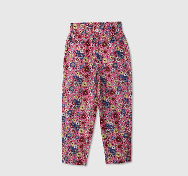 Girls Printed Trousers