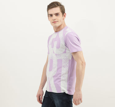 Men Printed Round Neck T-Shirt