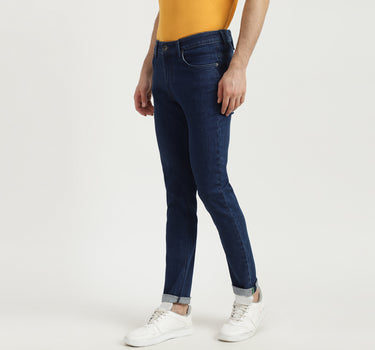 Mens Skinny Fit Solid Jeans