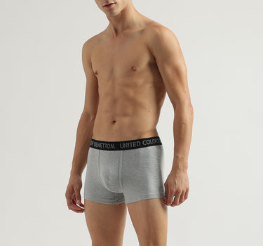 Pack of 3 Solid Colour Low Rise Boxer Briefs