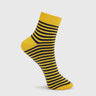 Pack of 2 Striped & Branded Socks