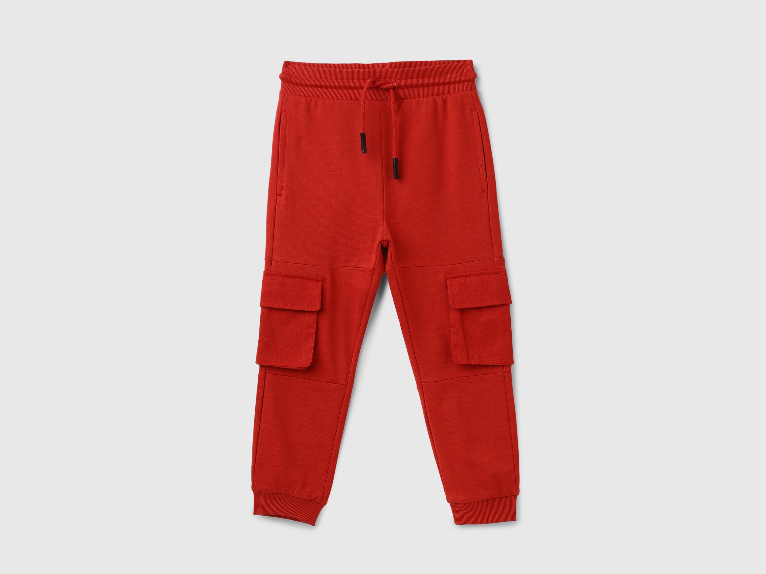 Solid Regular Fit Mid Rise Trackpants