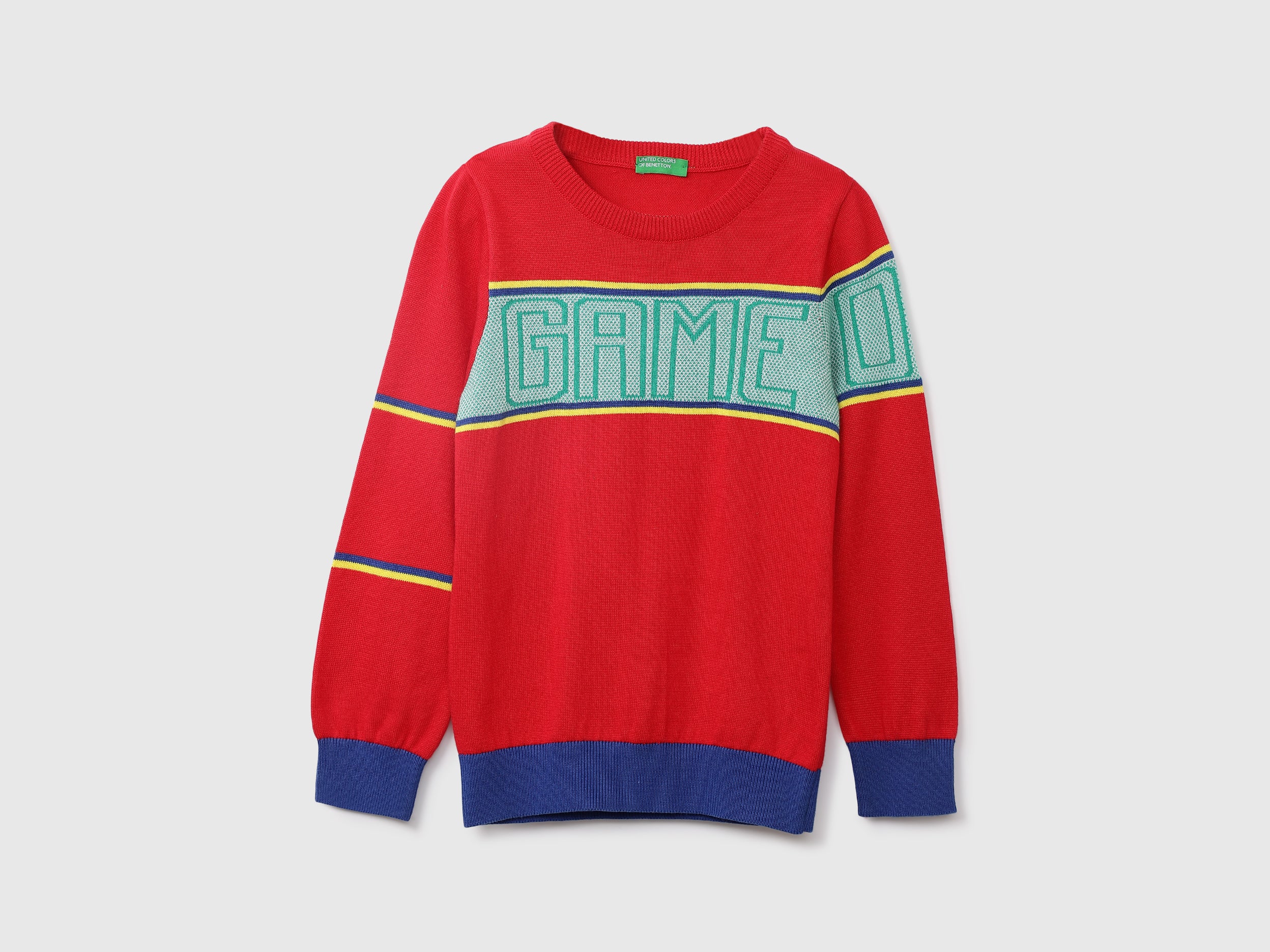 Boys Short Sleeve 'Game One' Sweater