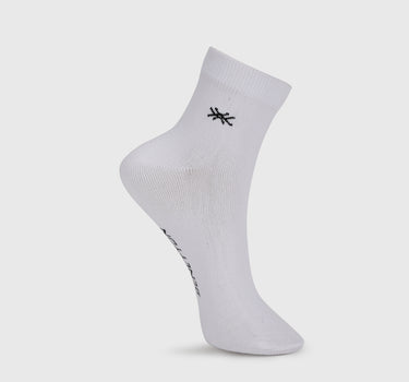 Pack of 2 Solid & Branded Socks