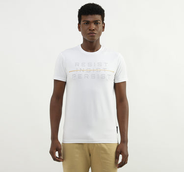 Cotton Printed Round Neck Mens T-shirts