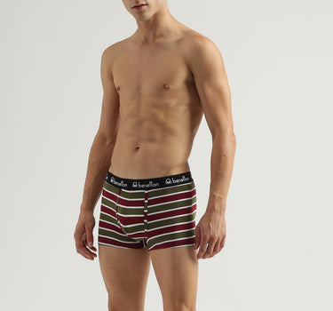 Pack of 2 Striped Low Rise Boxer Briefs