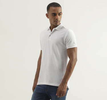 Mens Short Sleeve Solid Polo T-Shirt