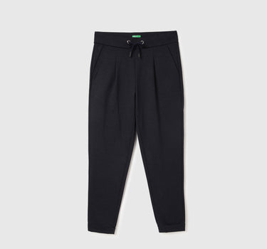 Solid Slim Fit Trousers