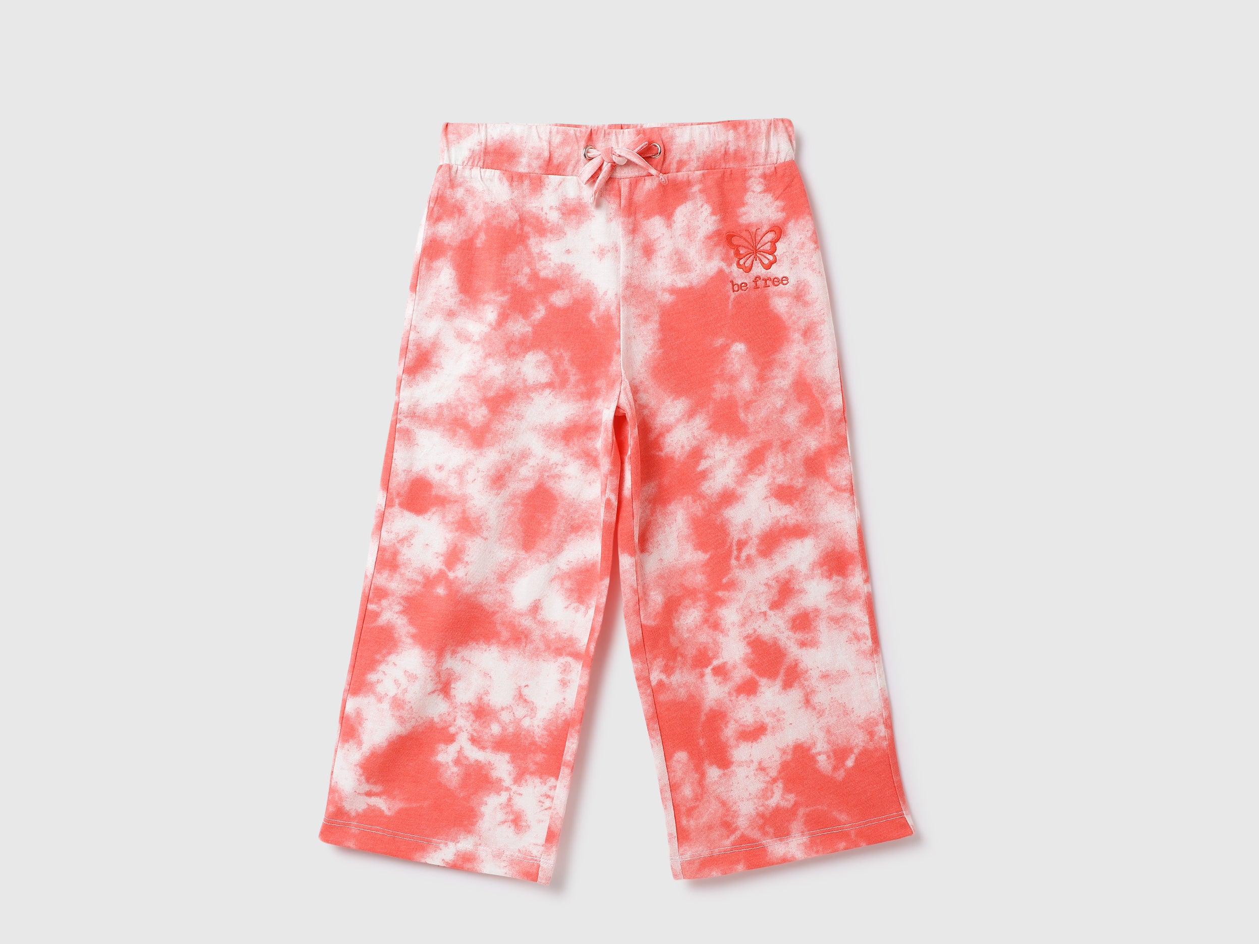 Cotton Printed Regular Length Girls Trousers