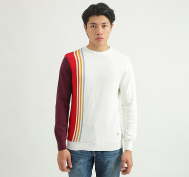 Men Striped Sweater